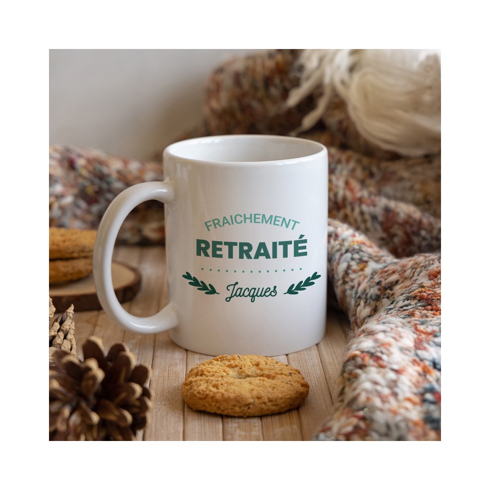 mug retraite personnalisé