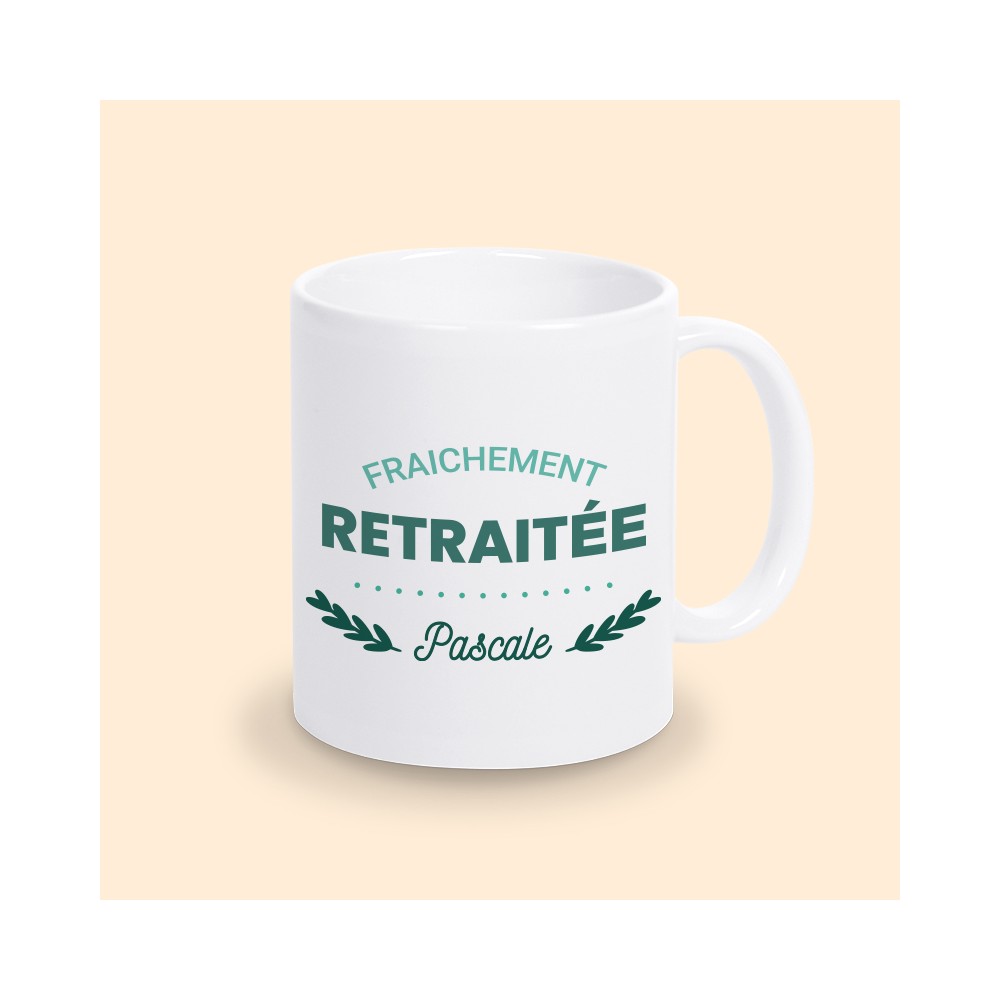 mug retraitée personnalisé
