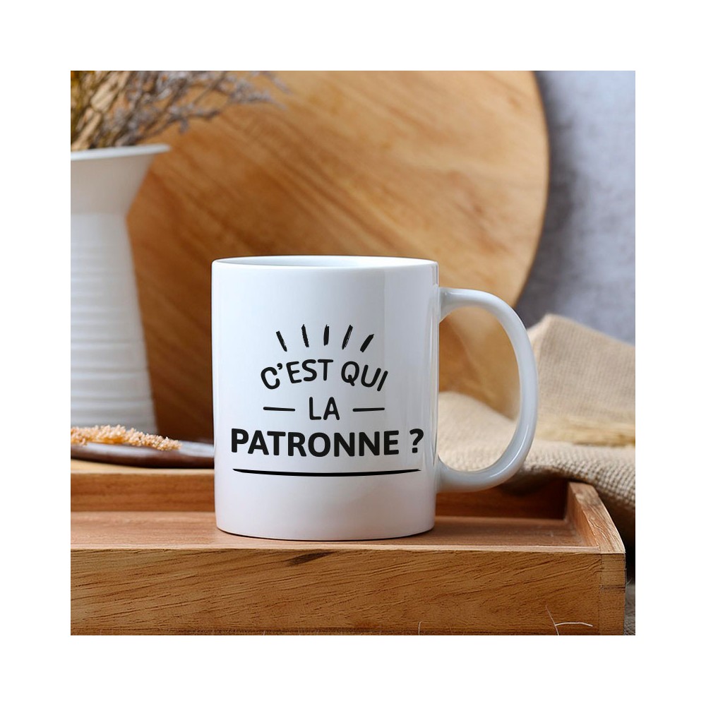 mug c'est qui la patronne