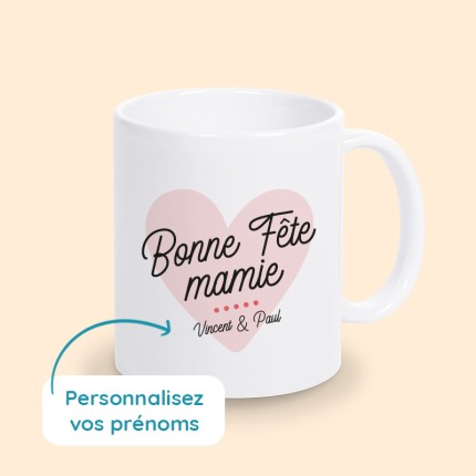 mug personnalisé fête des grands mères