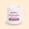 tasse merci maitresse