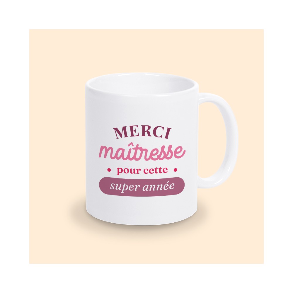 tasse merci maitresse