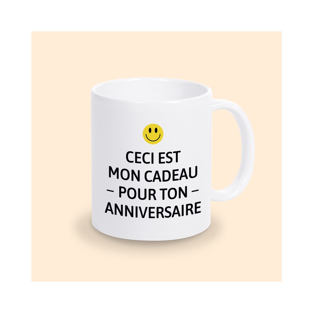 mug cadeau anniversaire