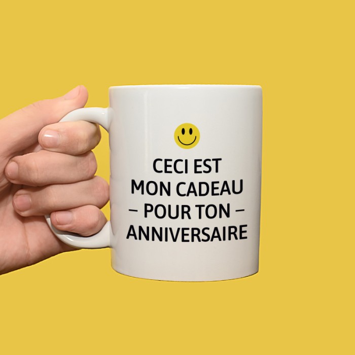 mug cadeau anniversaire