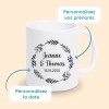 tasse personnalisée mariage