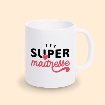 mug super maitresse
