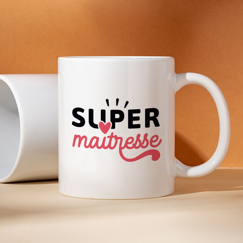 mug cadeau super maitresse