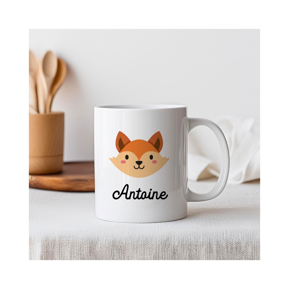 Mug Renard | Mug Personnalisé Animaux