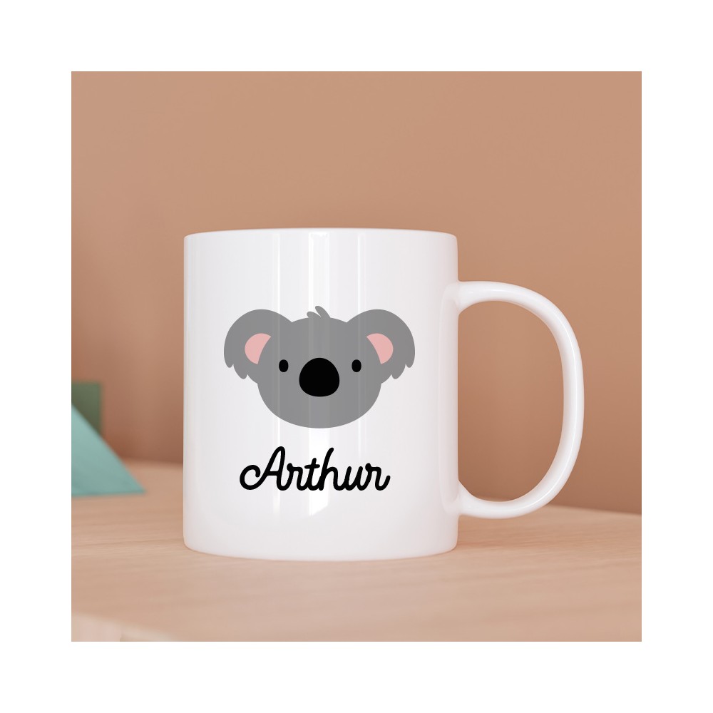 mug raton laveur personnalisé