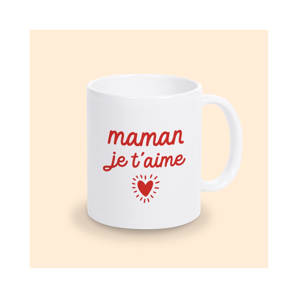 mug maman je t'aime