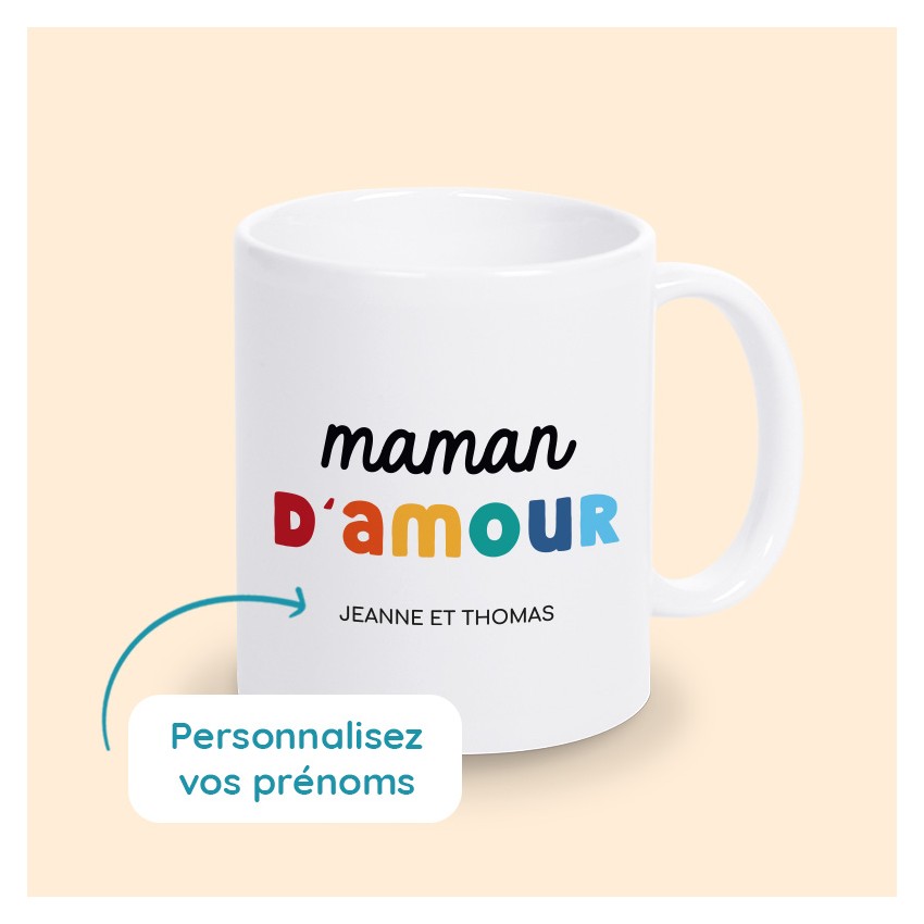 tasse personnalisée fête des mères