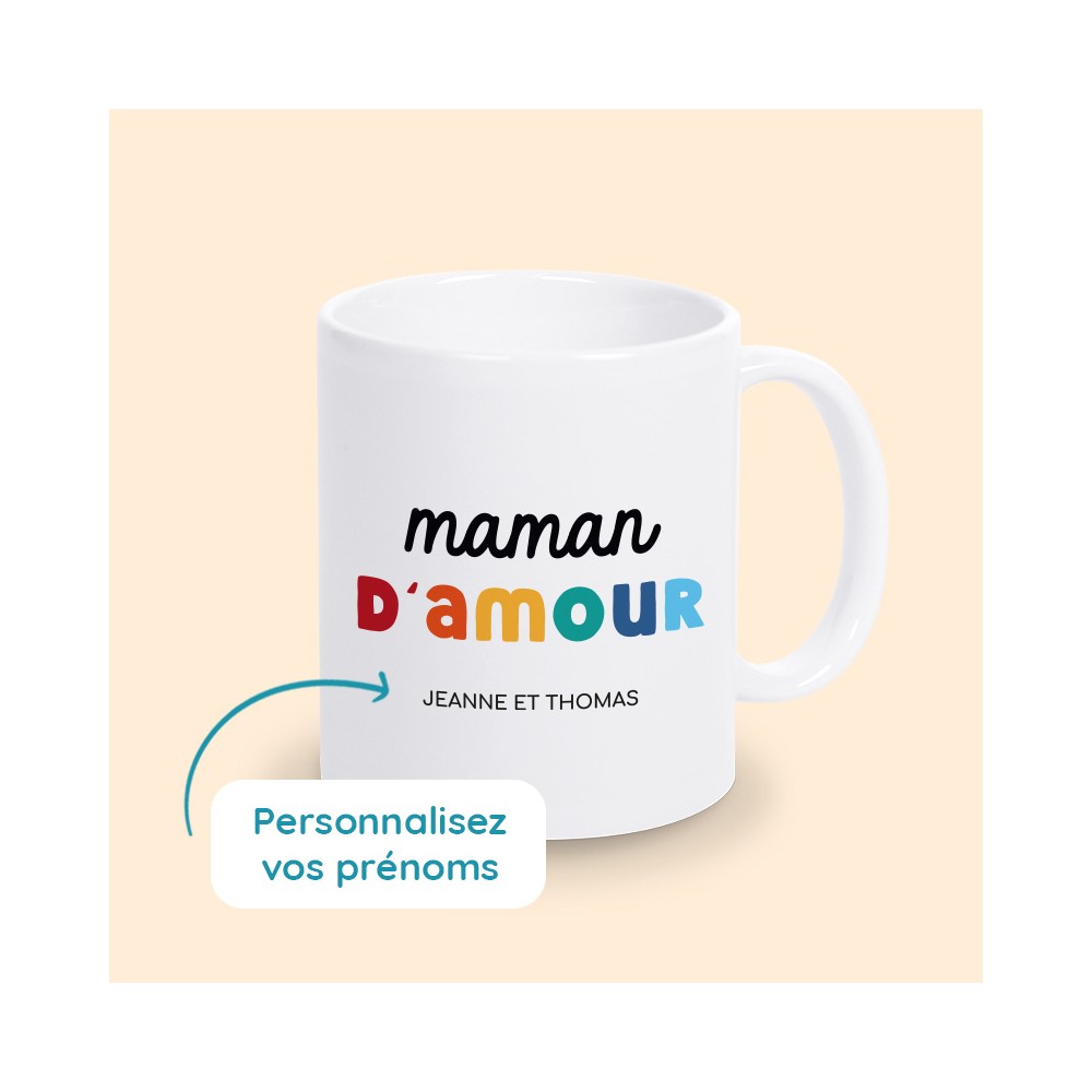 tasse personnalisée fête des mères