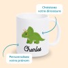 mug dinosaure personnalisé