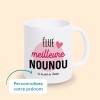 mug personnalisé nounou