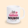 mug personnalisable nounou