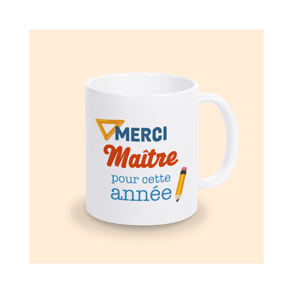 mug merci maitre