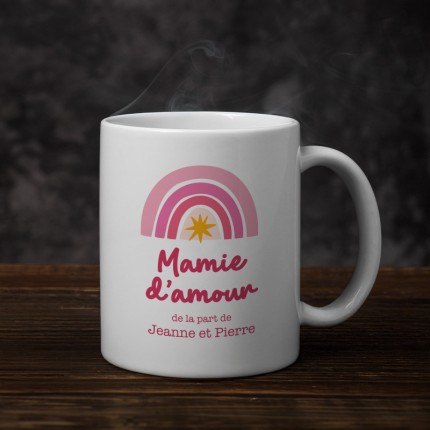 mug personnalisé mamie