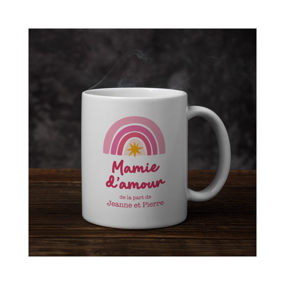 mug personnalisé mamie