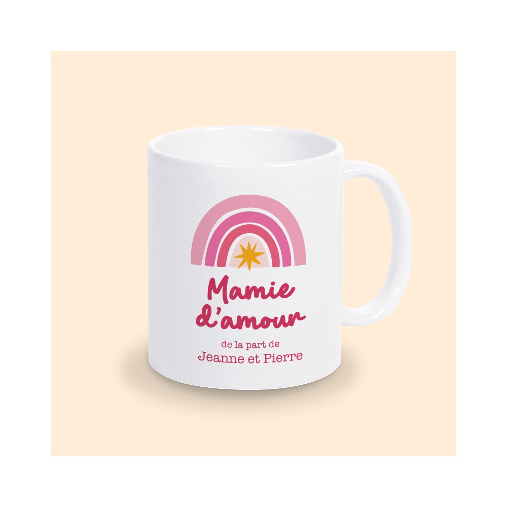 mug cadeau personnalisé mamie