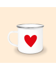 mug émaillé coeur