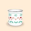 mug émaillé sucre d'orge