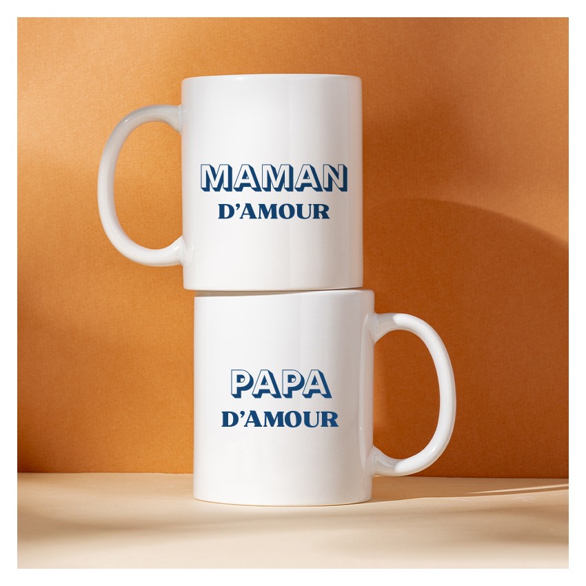 mug duo maman papa d'amour