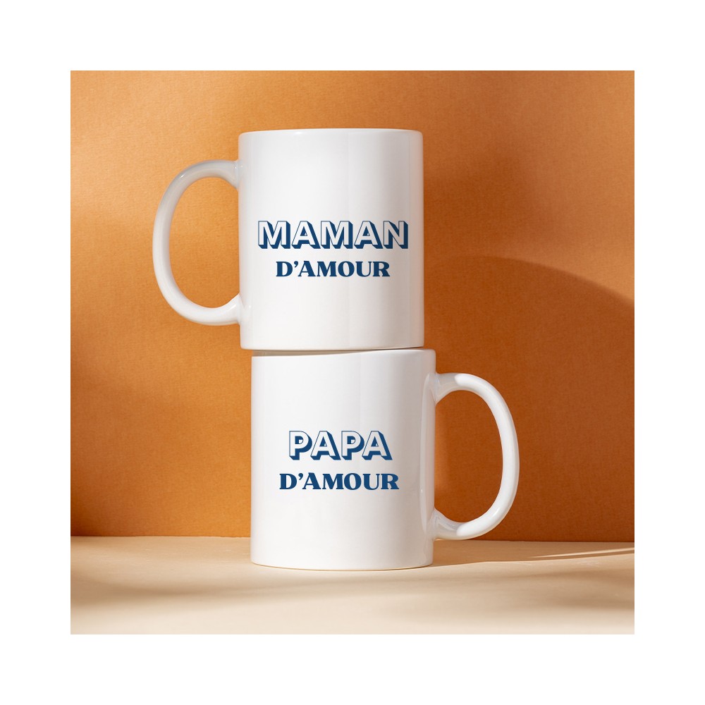 mug duo maman papa d'amour