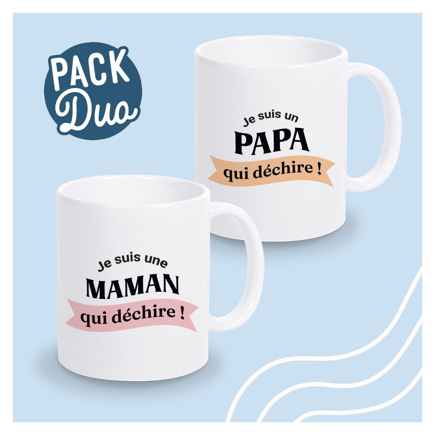mug duo maman papa qui déchire