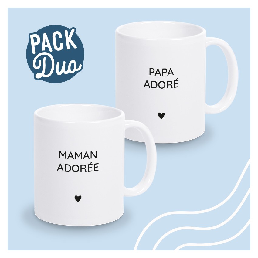 mug duo maman papa adoré