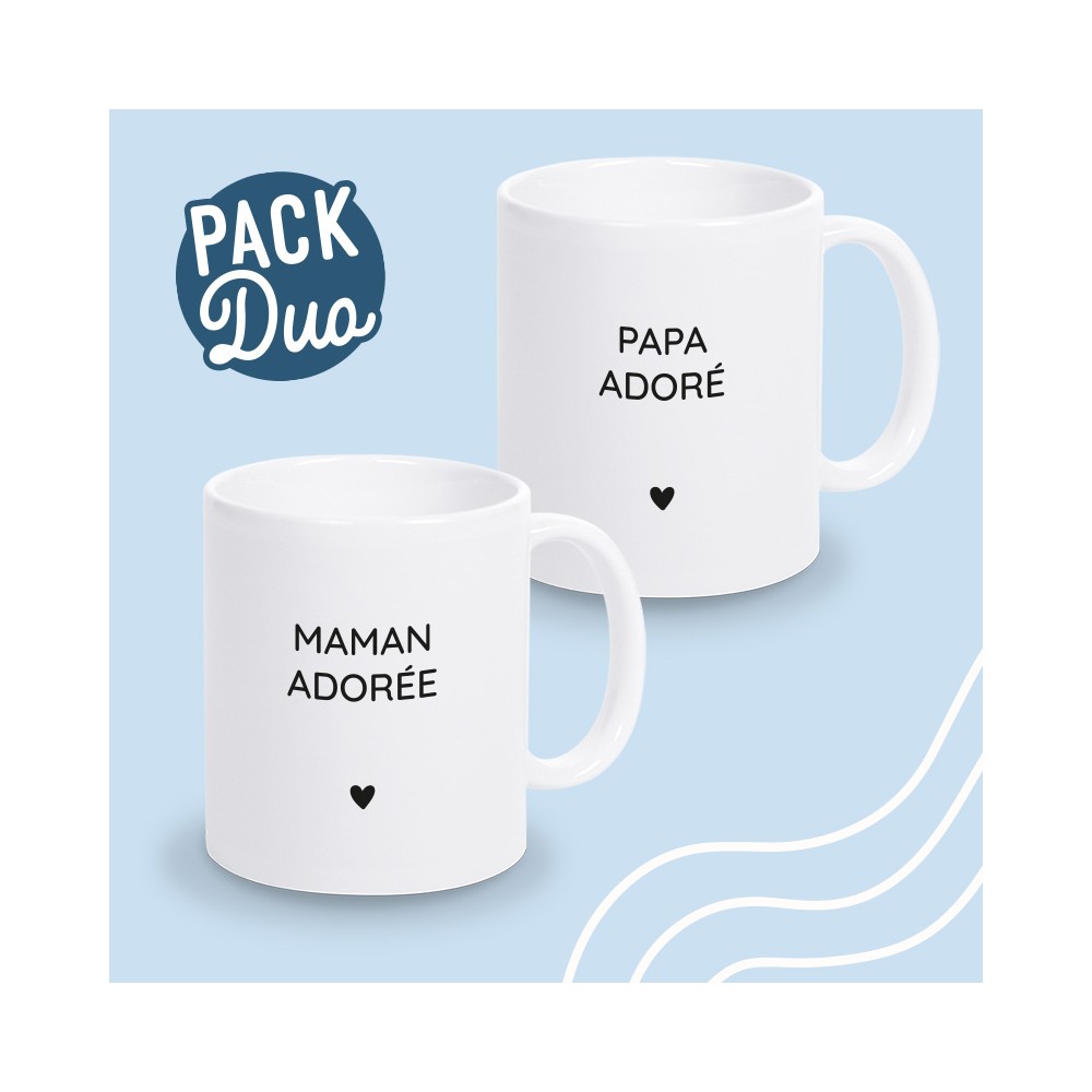 mug duo maman papa adoré