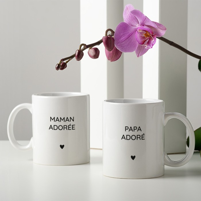 mug duo maman papa adoré