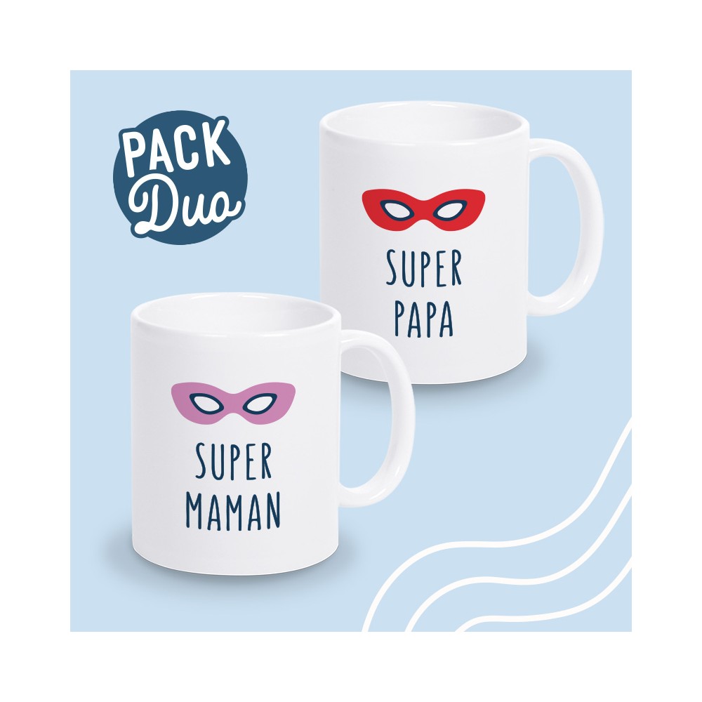mug duo super maman papa