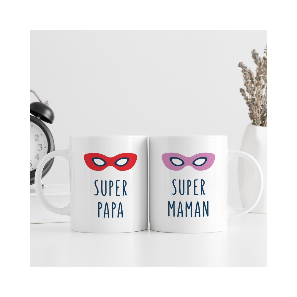 mug duo super maman papa