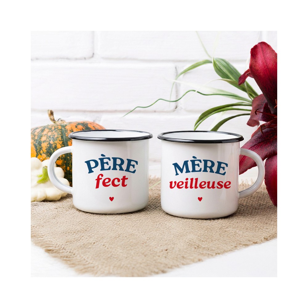 mug duo mère veilleuse et père fect