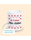 mug je t'aime personnalisé