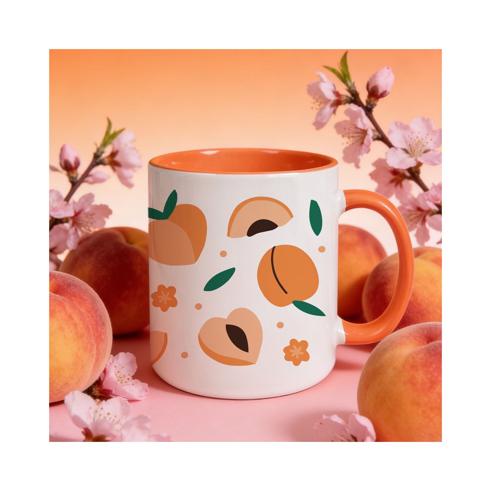 Mug Pêche visuel