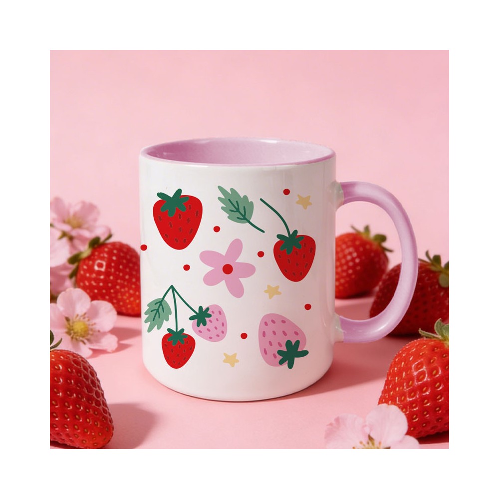 Mug Fraise visuel