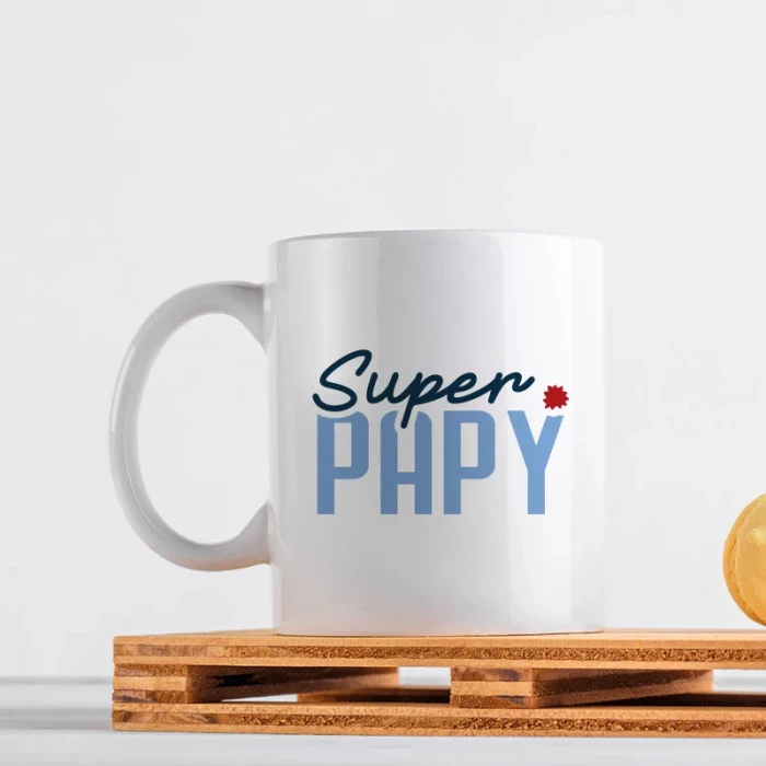 mockup mug super papy
