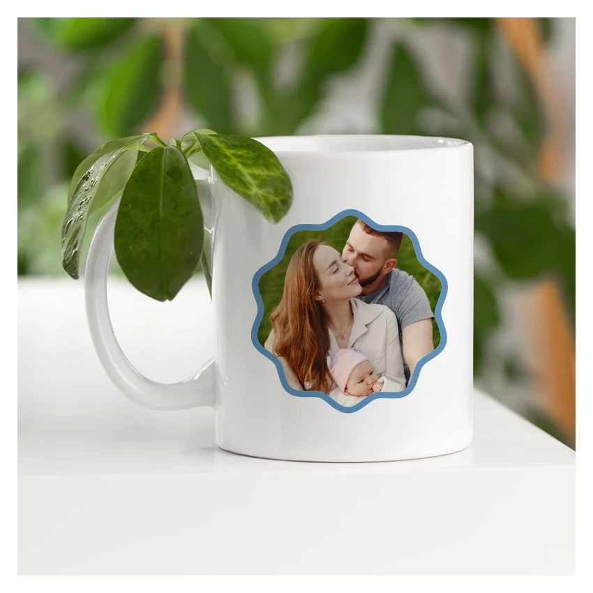 mockup mug photo personnalisée