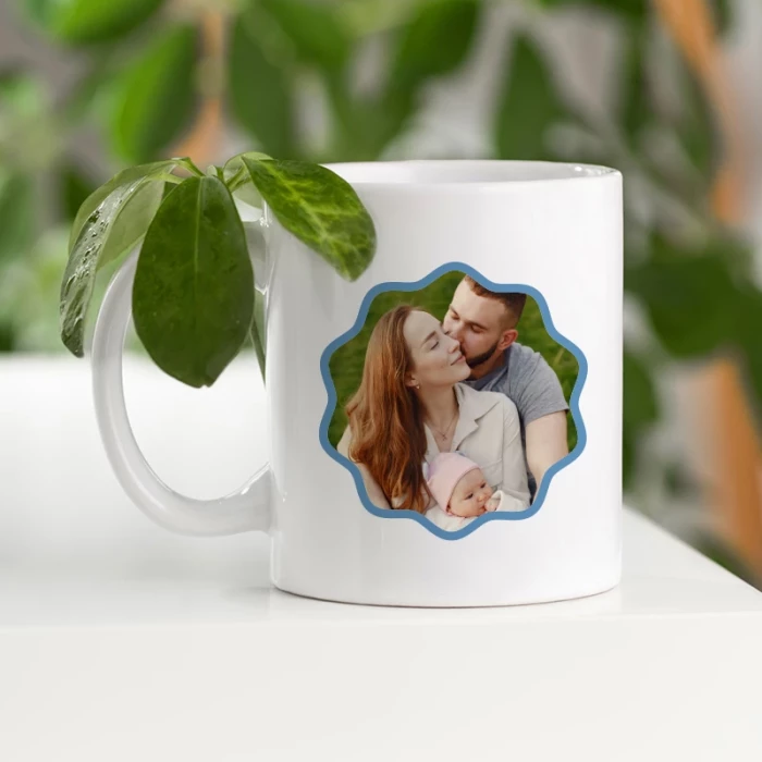 mockup mug photo personnalisée