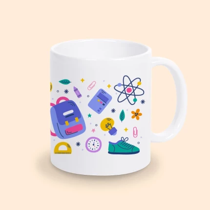 Mug motif école