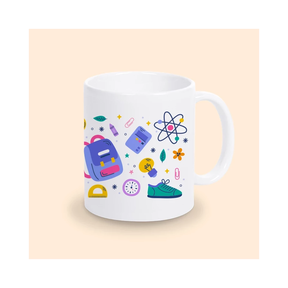 Mug motif école