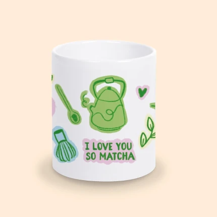Mug I love You So Matcha