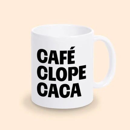 Mug Café Clope Caca ( Triple C)