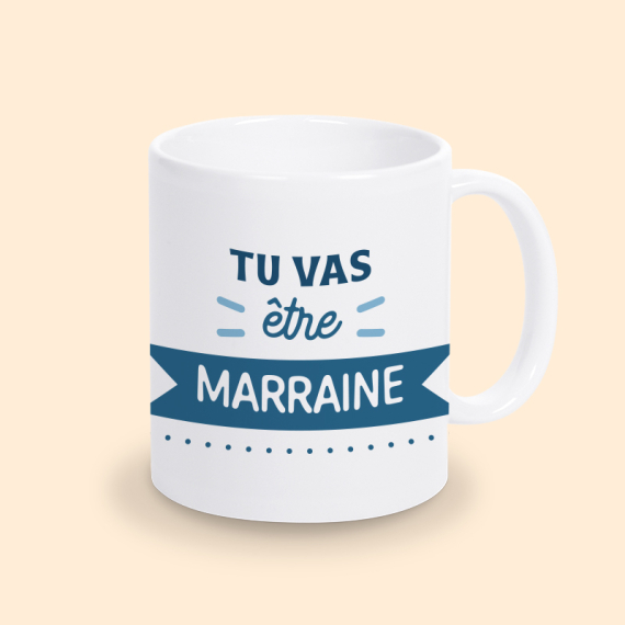 mug tu vas être marraine