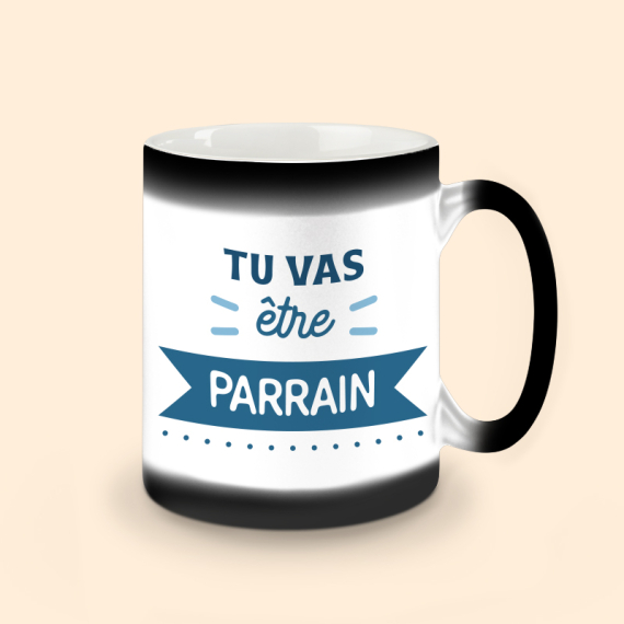 mug magique tu vas être parrain