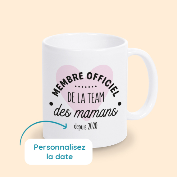 mug maman personnalisé