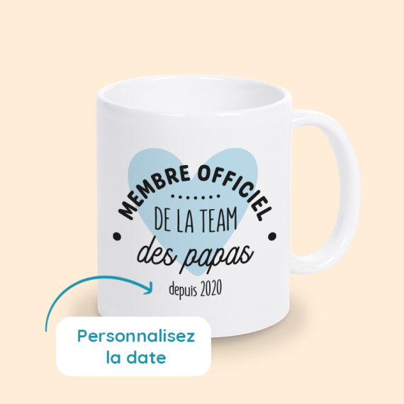 mug personnalisé papa