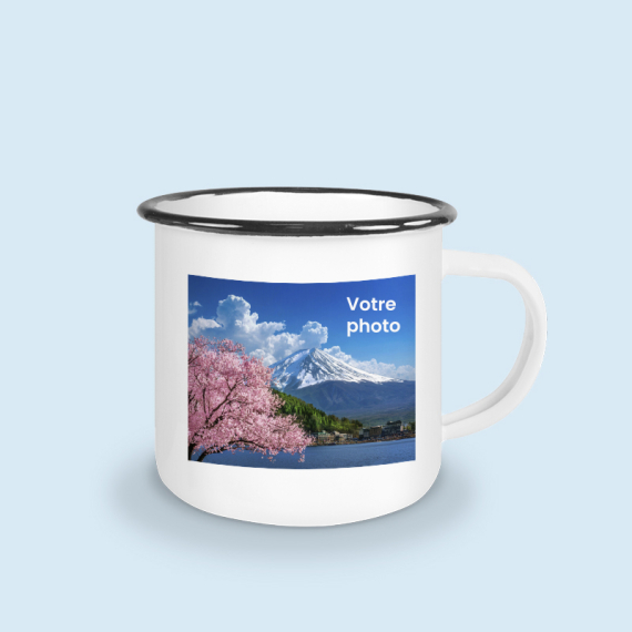 mug émaillé personnalisé