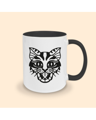 tasse chat noir